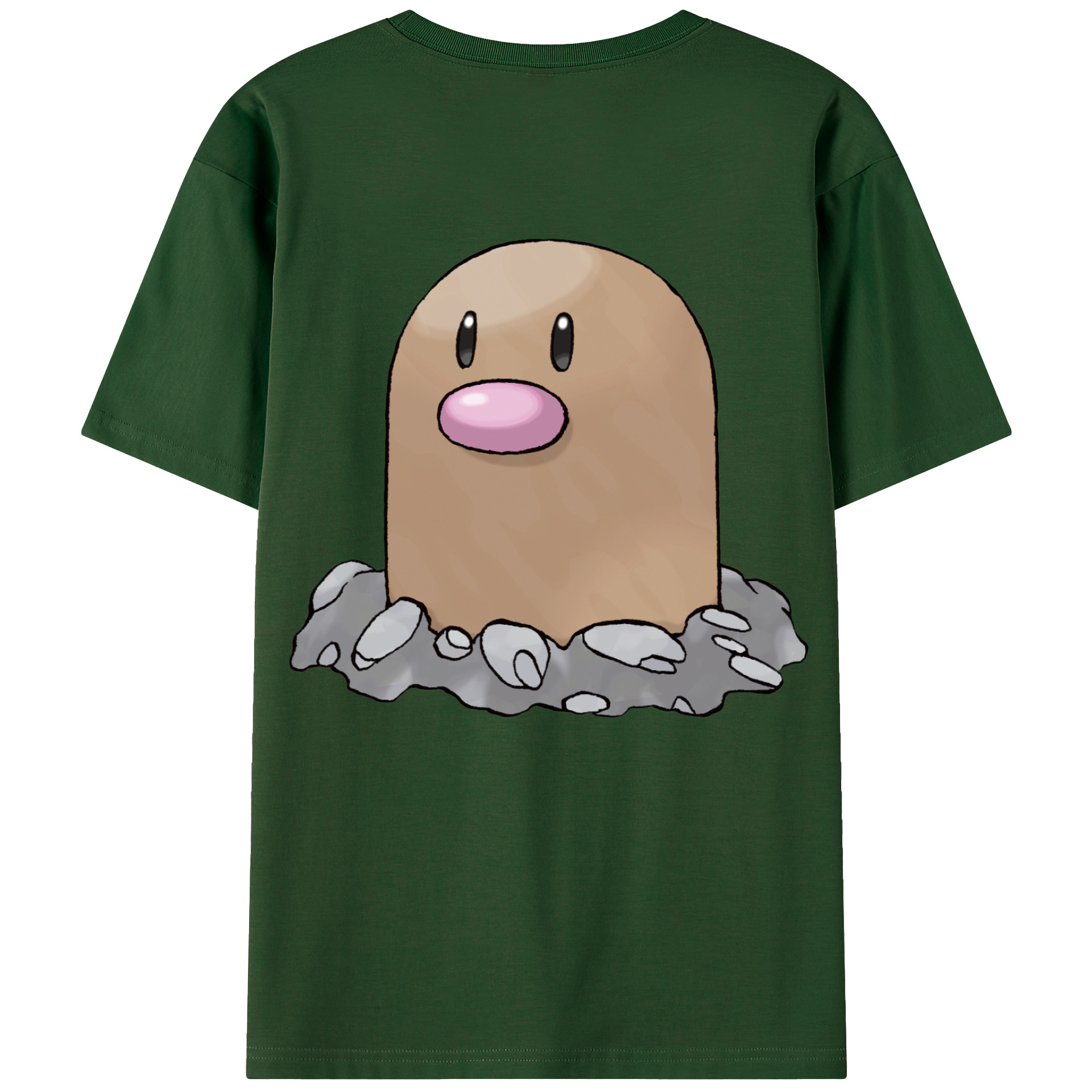 （画像用） ポケットモンスター Pokémon 綿100％半袖Tシャツ（背面プリント）